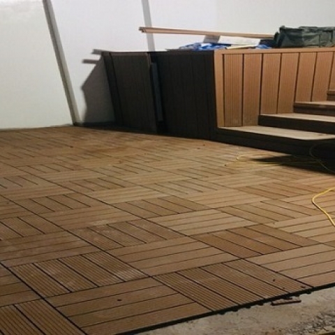 Sàn gỗ nhựa ngoài trời